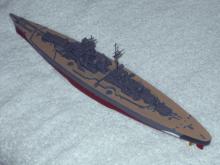 Bismarck - nástavba na palubě