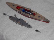 Bismarck - další fáze povrchové úpravy