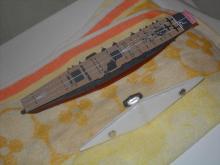 Akagi a přídavný kýl