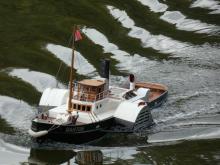 Vítězný kolesový parník Danton Petra Stejskala