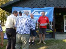 Dekorování vítězů plachetnic Footy - senioři