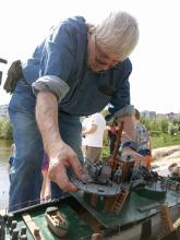 Vzpomínka na Dadu, lodního modeláře od Vltavy