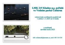 Zavírání mola na Čabárně 2025